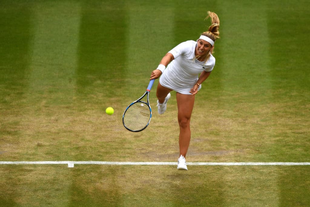 Aún así, la jugadora eslovaca se vio superada por la letona Jelena Ostapenko, uno de los nuevos talentos del tenis femenino.