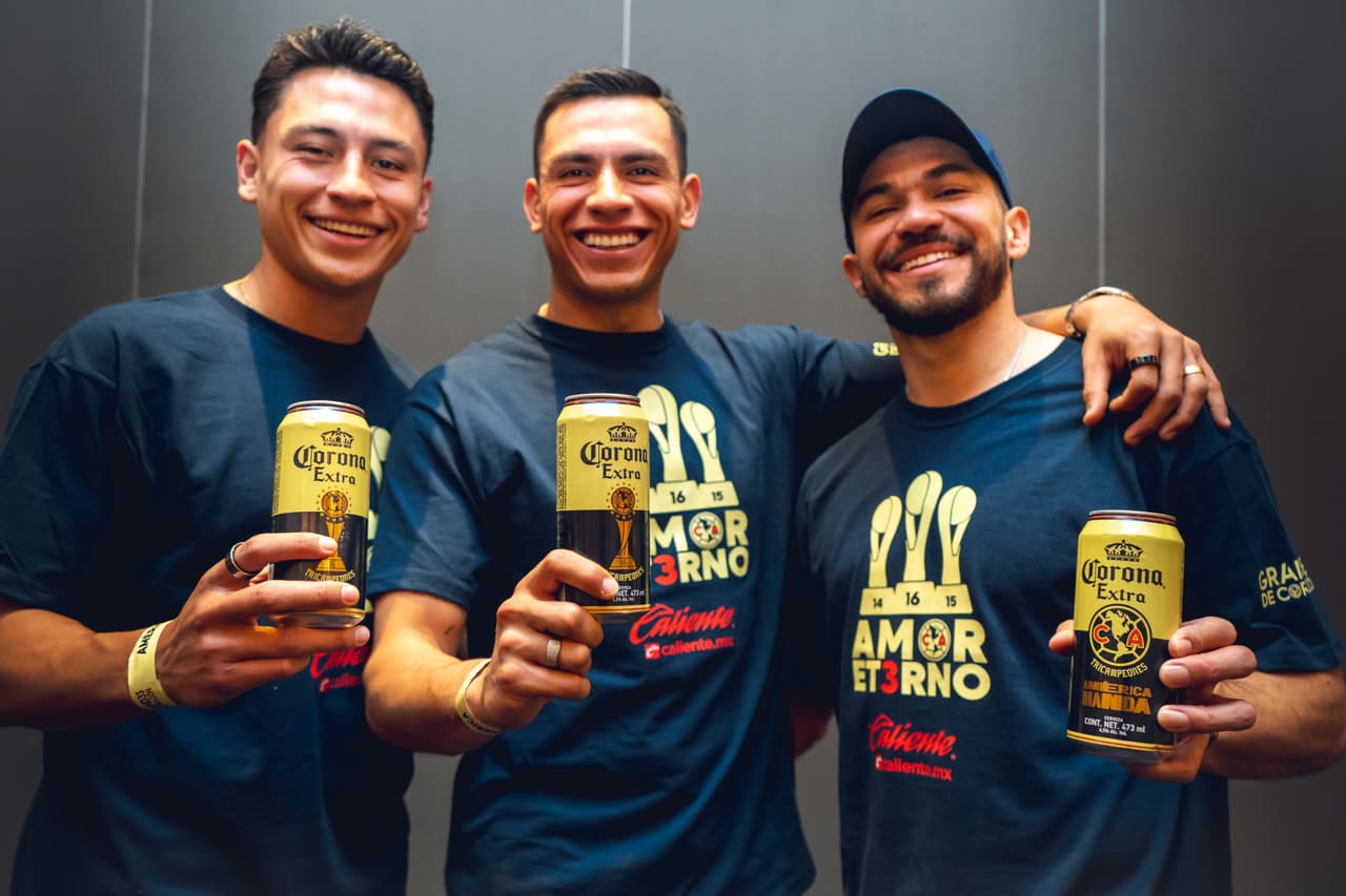 Los festejos del América, una celebración con la Corona del Tricampeón