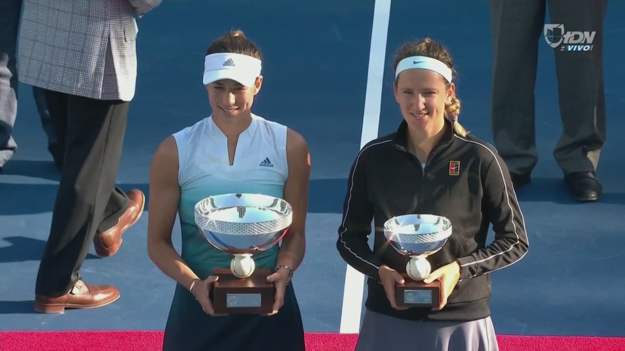 Videos. Muguruza, con ganas de volver