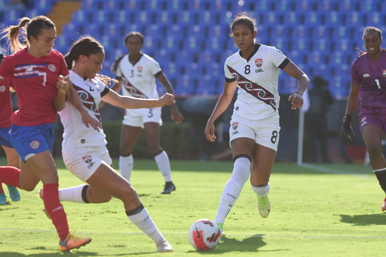 Costa Rica golea a Trinidad y Tobago con lo que amarró su boleto al Mundial Femenil Australia-Nueva Zelanda 2023.