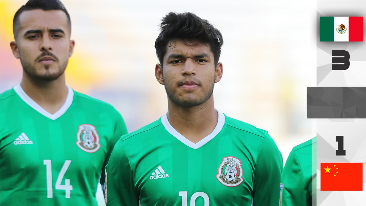 México derrota a China y se clasifica a las semifinales del Torneo Esperanzas de Toulon