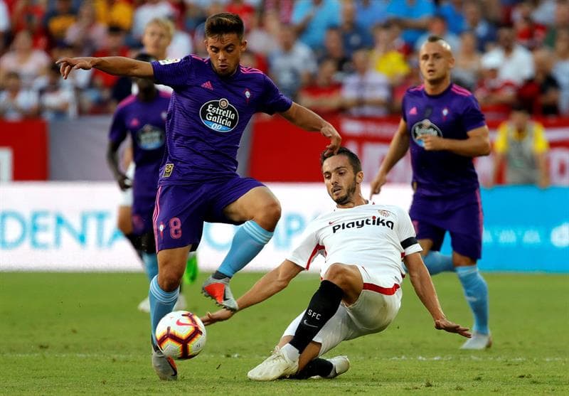 Celta de Vigo, con un jugador menos, atacó más por orgullo propia que por otra cosa en la búsqueda por el descuento.