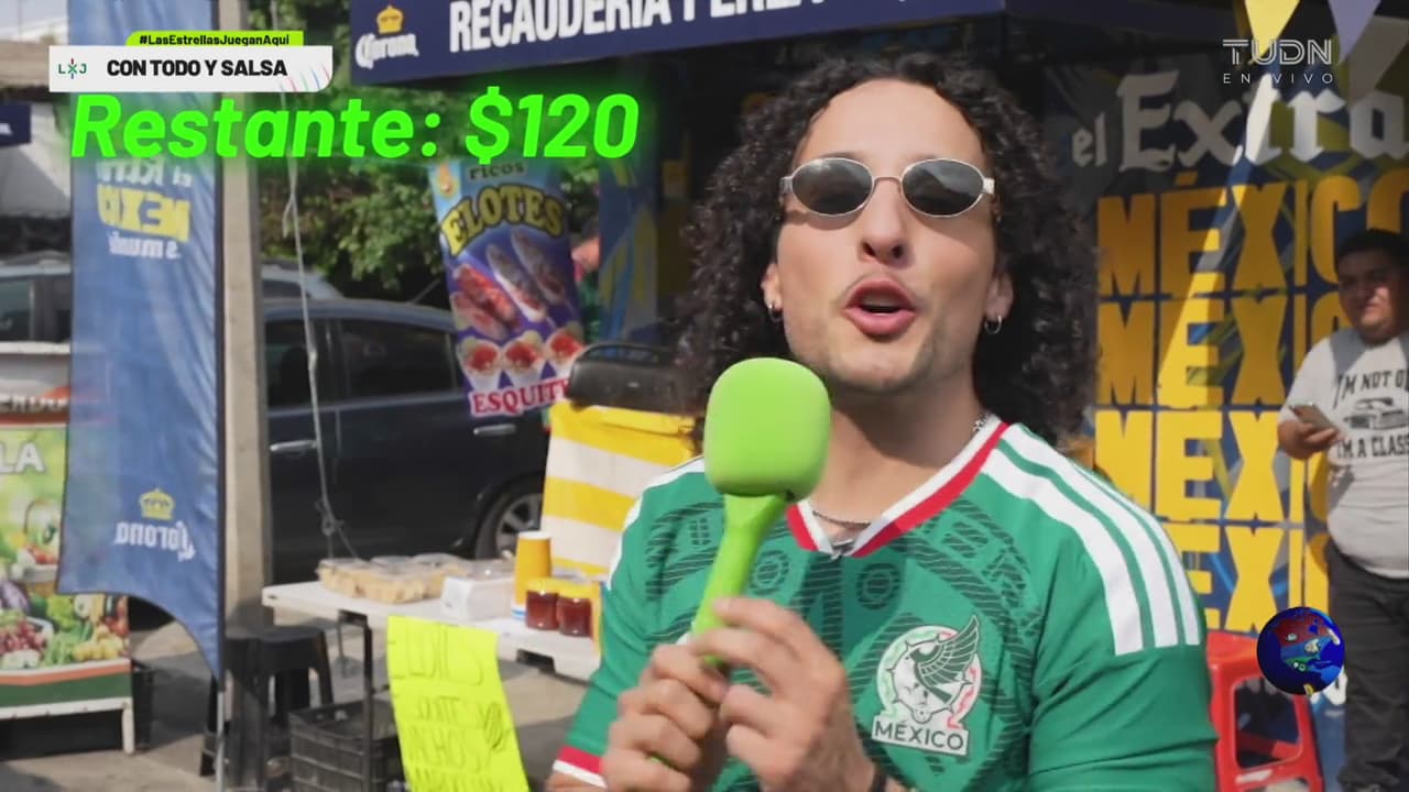Con Todo y Salsa: El reto de Jorge Alzando en el estadio de la CDMX