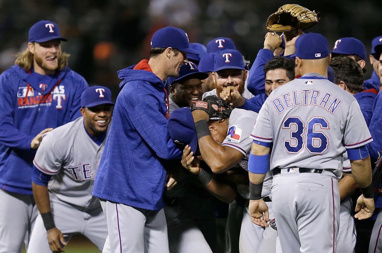 Rangers se coronaron en el Oeste y es el primero en garantizar playoffs en la Americana