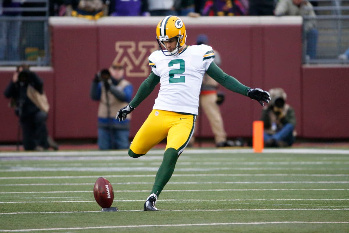 Jugador Equipos Especiales de la Semana 11 NFC: K Mason Crosby, Green Bay Packers