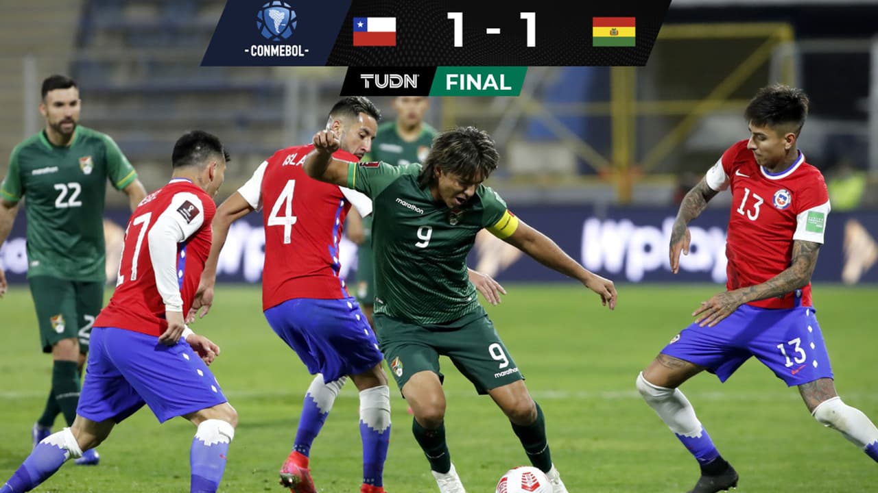 Chile empata y se queda rezagado en las Eliminatorias