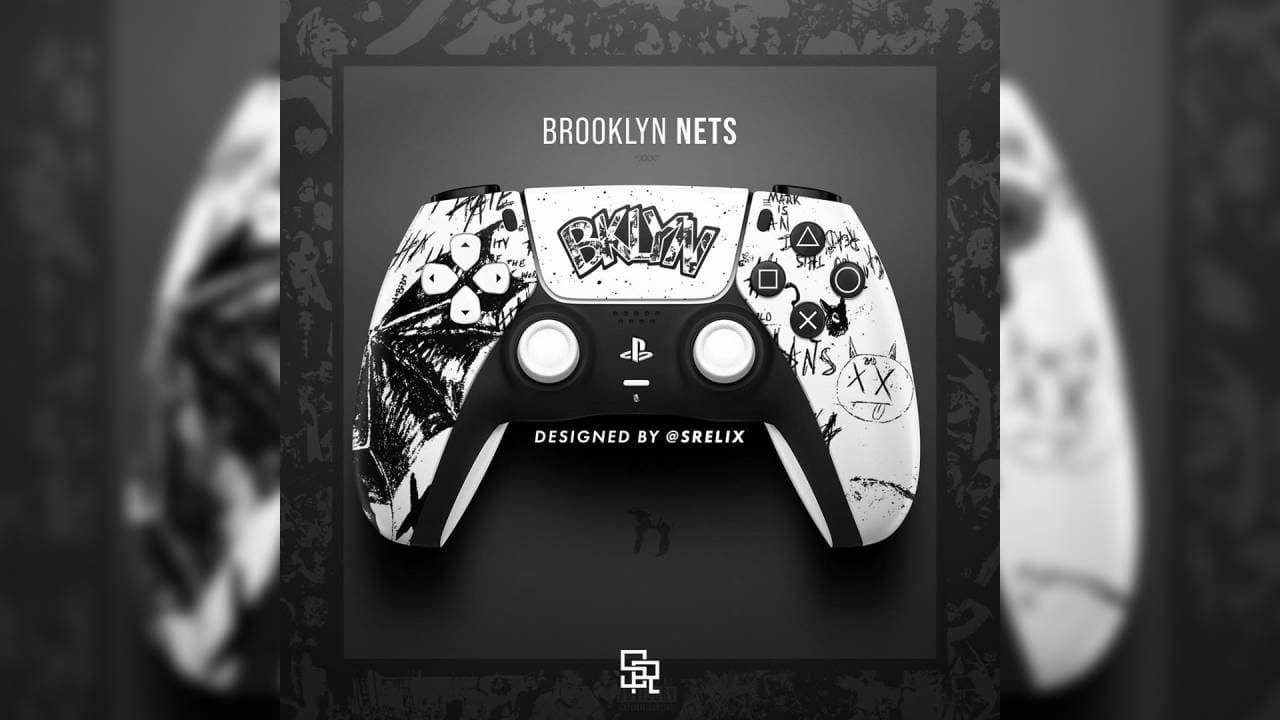 Brooklyn Nets | En la nueva propuesta de mandos para las principales consolas, PlayStation y Xbox, el reconocido artista gráfico se inspiró en grandes exponentes del ritmo que nació en el Bronx y el Harlem.