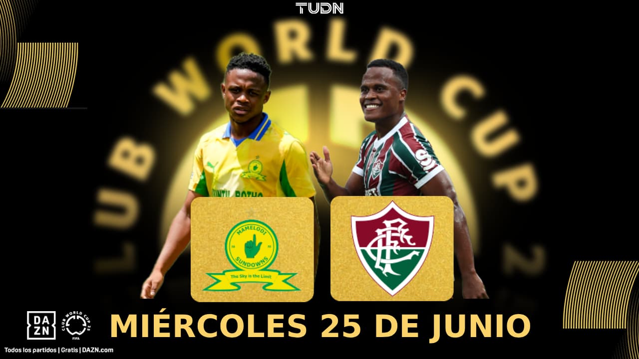 ¡Boleto en juego! Así ve Mamelodi vs. Fluminense del Mundial de Clubes
