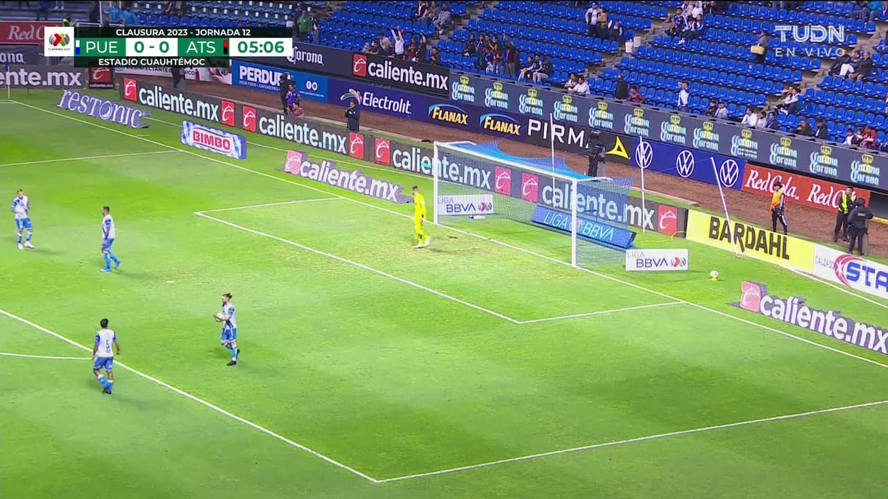 ¡GOOOL! Brian Lozano anota para Atlas.