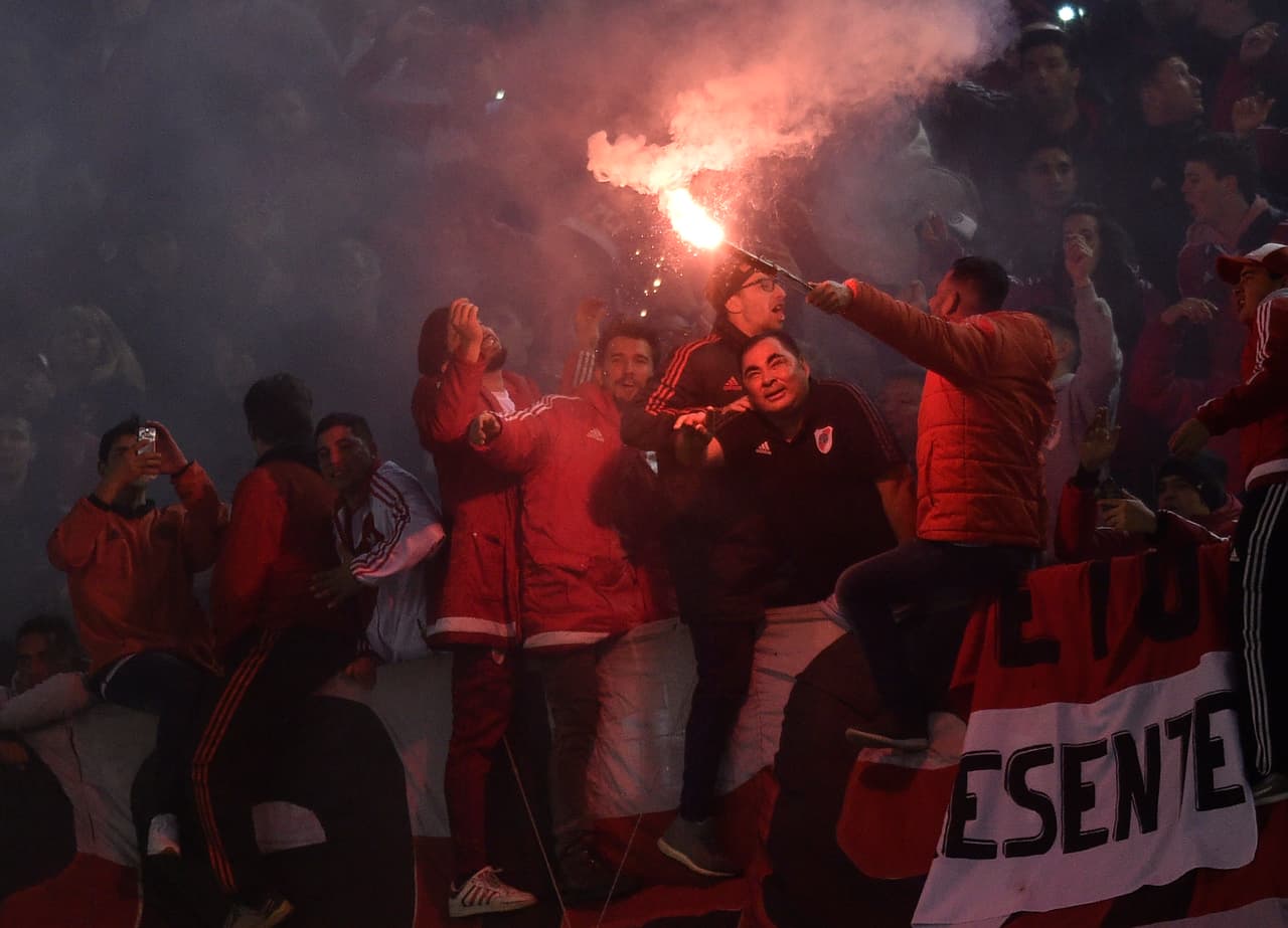 La hinchada de River Plate copó el Monumental ya que la sanción por los disturbios en la Libertadores 2018 ya fue cubierta.