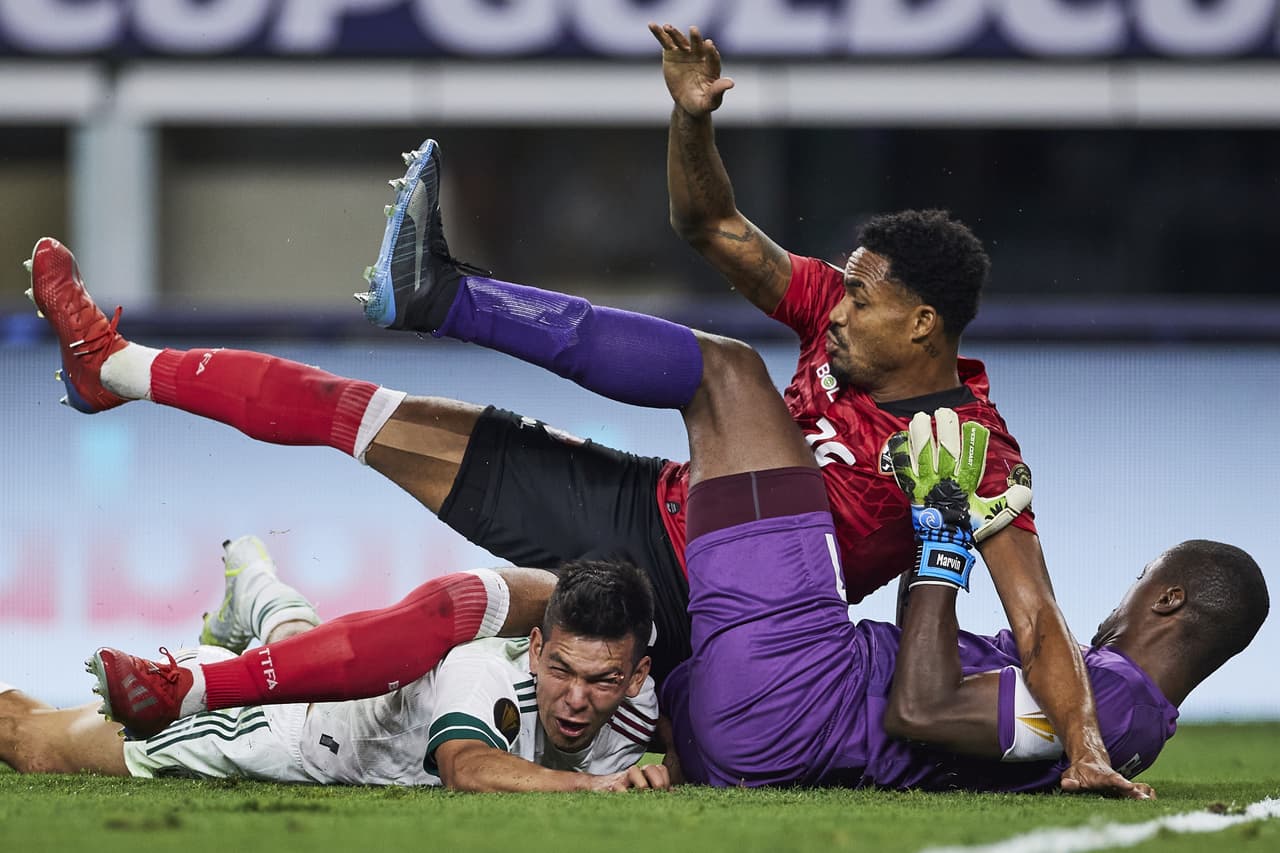 Marvin Phillip, arquero de Trinidad y Tobago, fue el protagonista del encuentro al sacar al menos cuatro disparos de gol.