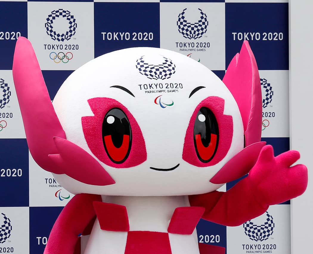 El nombre de Someity proviene de una variedad de cerezo, árbol muy representativo de la cultura japonesa, con el deseo de transmitir "su fortaleza" a los atletas paralímpicos.