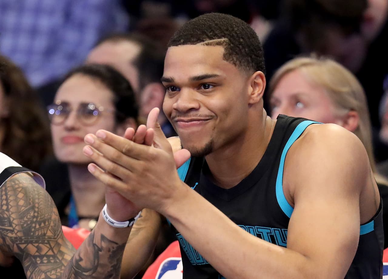 Miles Bridges: el alero de Flint, Michigan, ha dado de qué hablar en esta temporada con los Charlotte Hornets. Ha jugado 55 partidos, 18.9 minutos en promedio, logrando .447 en tiros de campo, .309 en triples y .729 en tiros libres. Además, tiene una asistencia en promedio por juego y 3.5 rebotes.