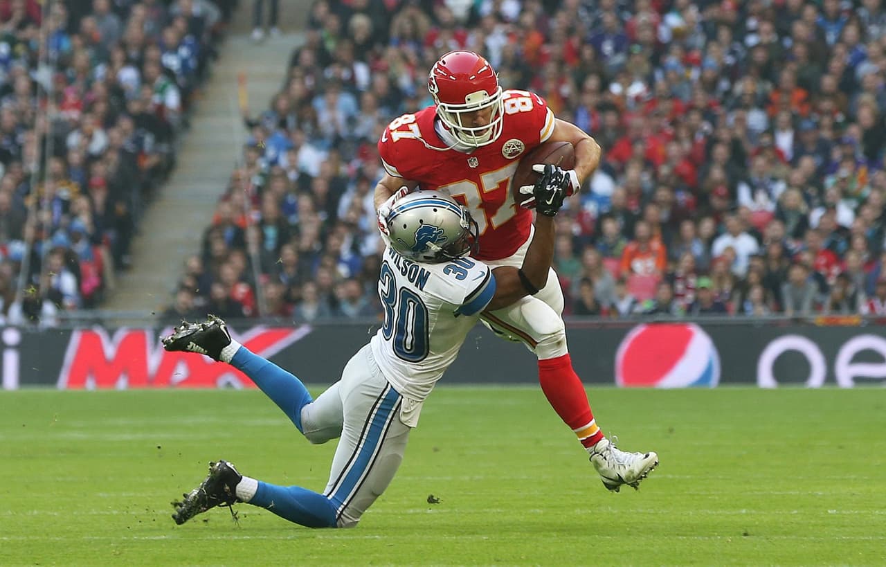 Los Kansas City Chiefs cerraron la Serie Internacional 2015 en el Wembley Stadium de Londres, Inglaterra con un contundente triunfo por 45-10 sobre los Detroit Lions.