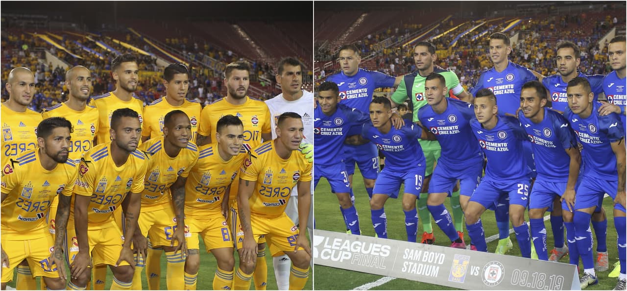 Ambas escuadras presentan a sus once guerreros.