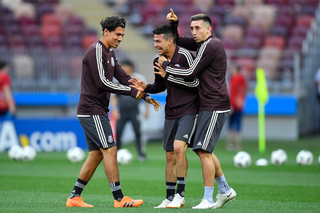 Los canteranos de Tuzos en un entrenamiento de la Selección Nacional.