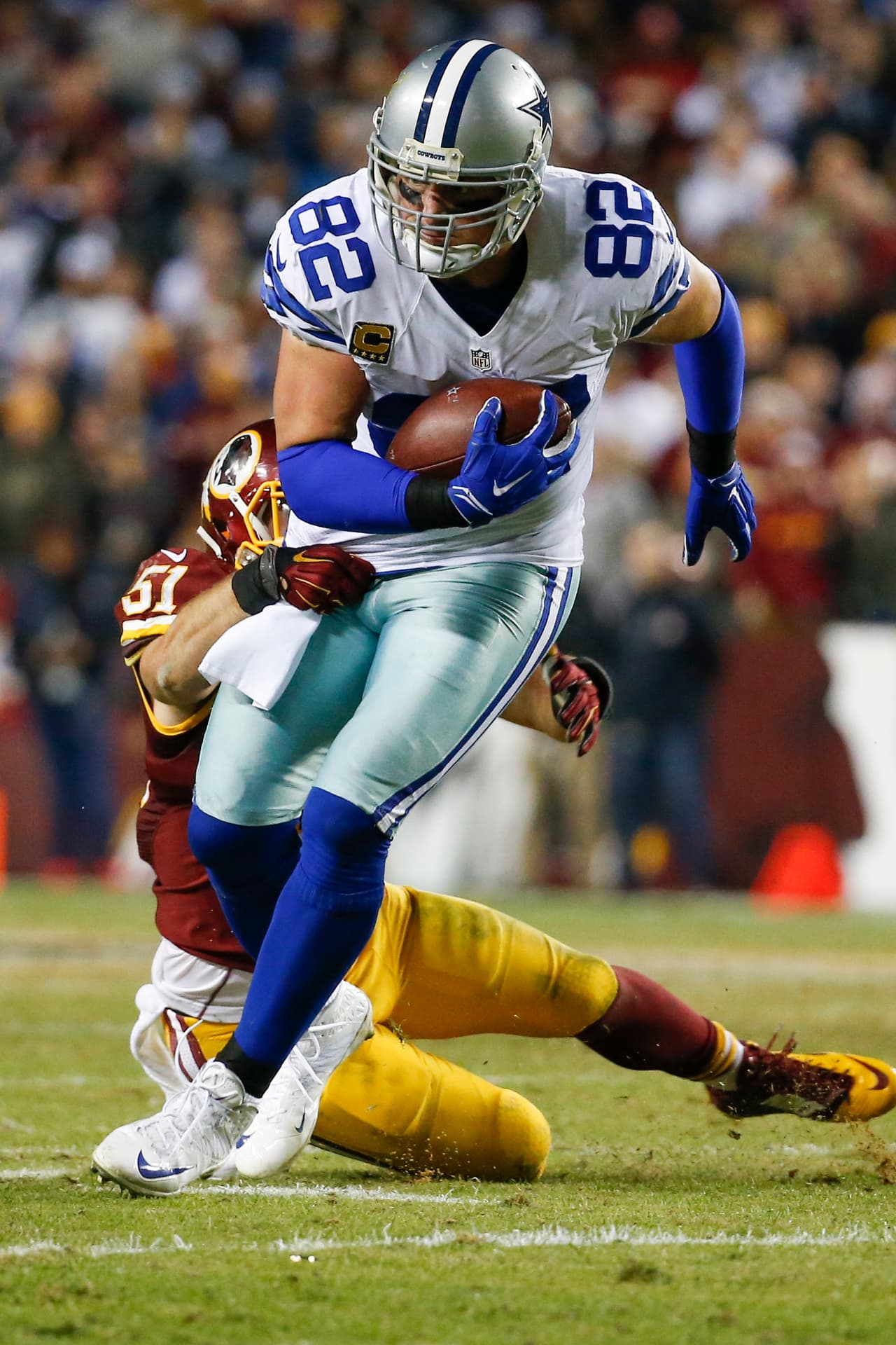 Los Cowboys ganaron en el último instante a los Redskins 19-16. Estas son las mejores tomas.