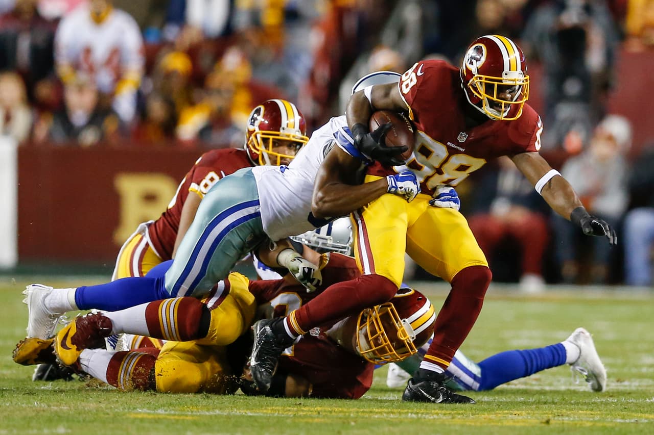 Los Cowboys ganaron en el último instante a los Redskins 19-16. Estas son las mejores tomas.