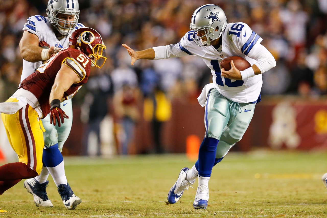 Los Cowboys ganaron en el último instante a los Redskins 19-16. Estas son las mejores tomas.