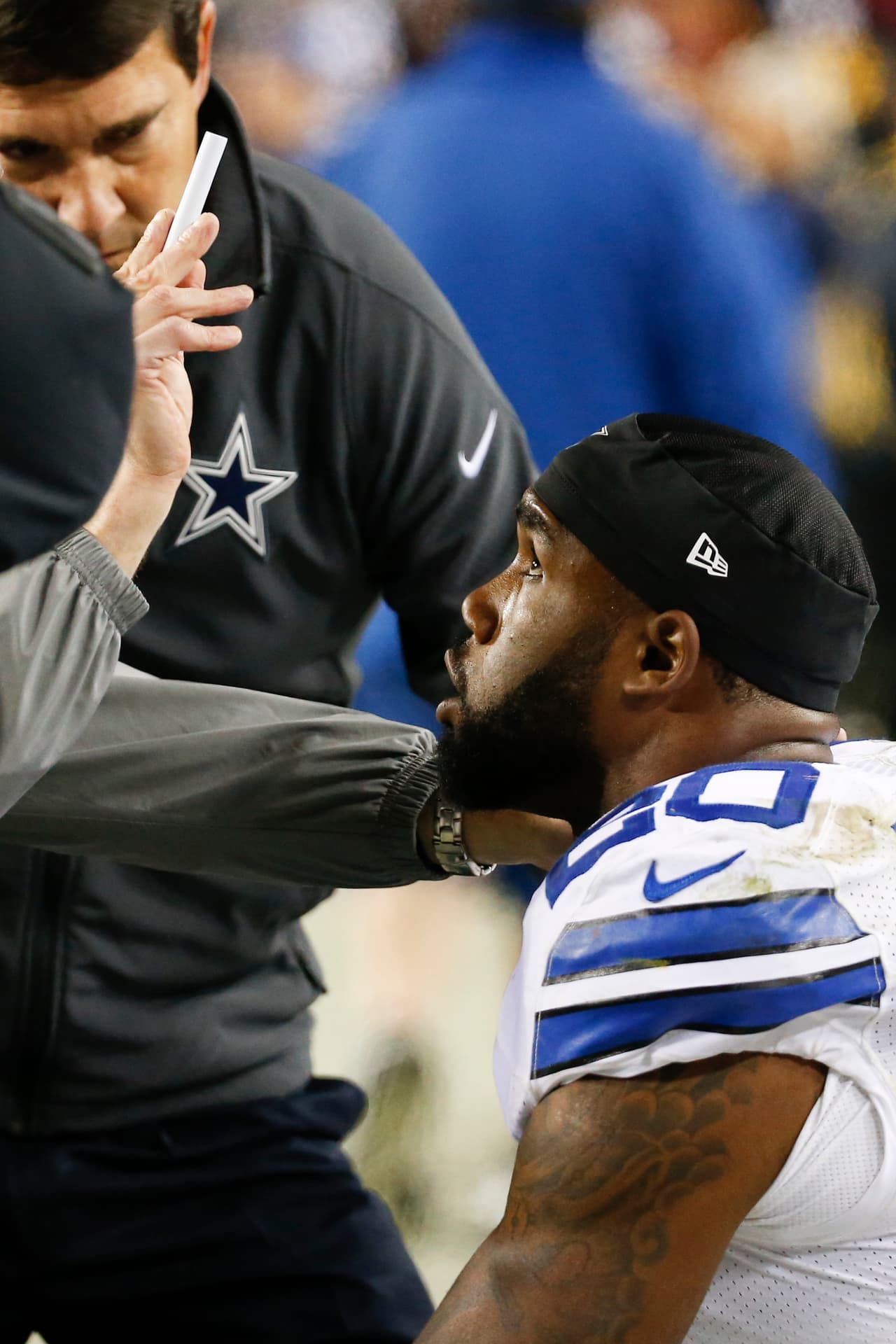 Los Cowboys ganaron en el último instante a los Redskins 19-16. Estas son las mejores tomas.