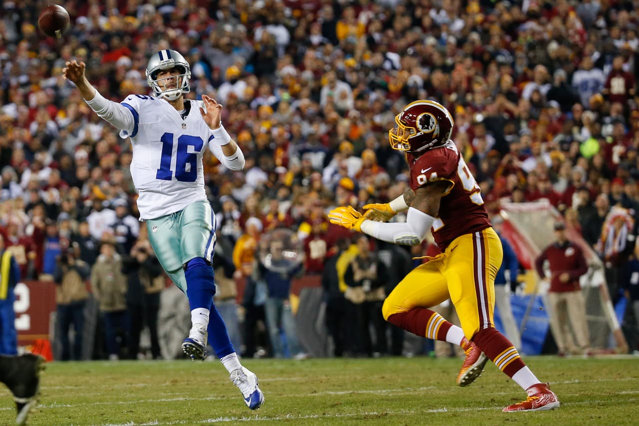 Los Cowboys ganaron en el último instante a los Redskins 19-16. Estas son las mejores tomas.