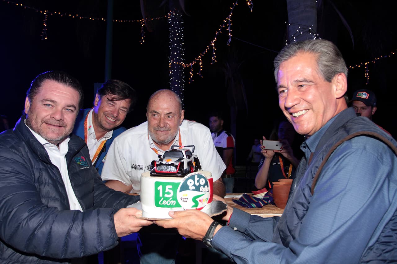El Rally de Guanajuato tuvo su propio paste en celebración a la competencia, una muestra de recuerdo para este #NationalCakeDay.