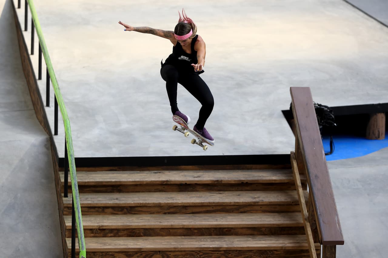 La brasileña incluso aparece como uno de los personajes del videojuego Tony Hawk's Pro Skater 5.