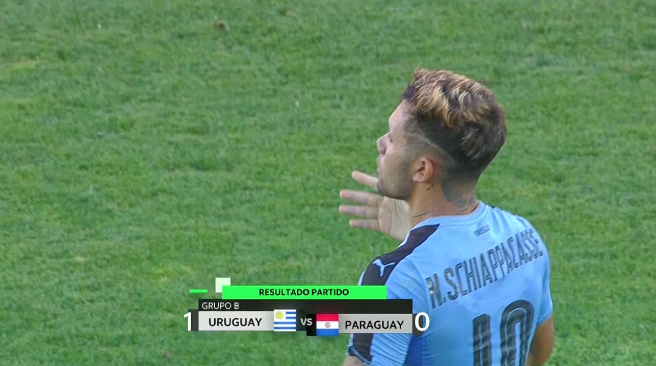Videos: Uruguay, por la mínima ante Paraguay