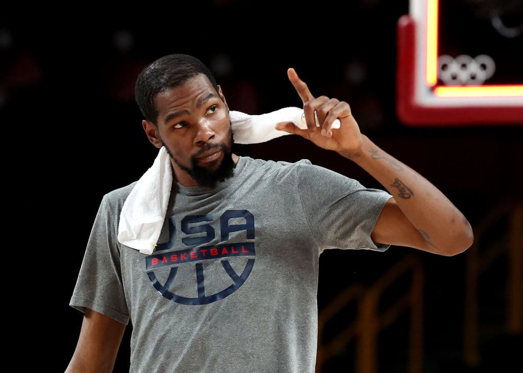 Durant ganó un campeonato de la NBA con los Golden State Warriors antes de pasar a los Nets.