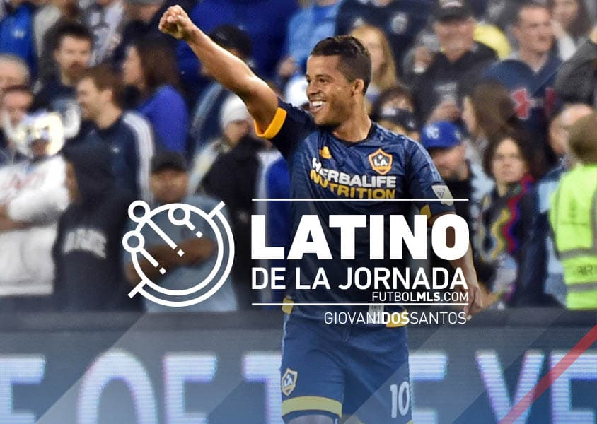 Por tercera semana consecutiva, Giovani dos Santos es elegido Latino de la Jornada