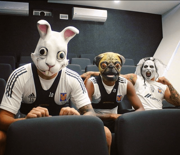 Jugadores de Tigres, ¡espeluznante!