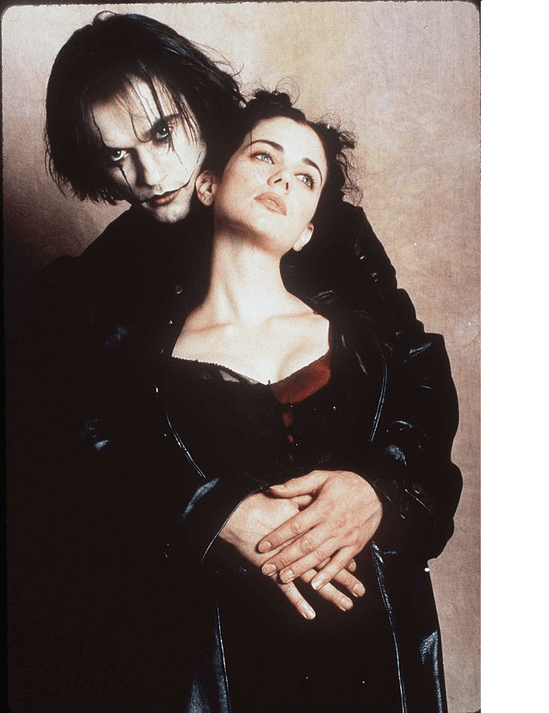 The Crow (1994) – La historia esta basada en un cómic de James O’Barr.
<br>