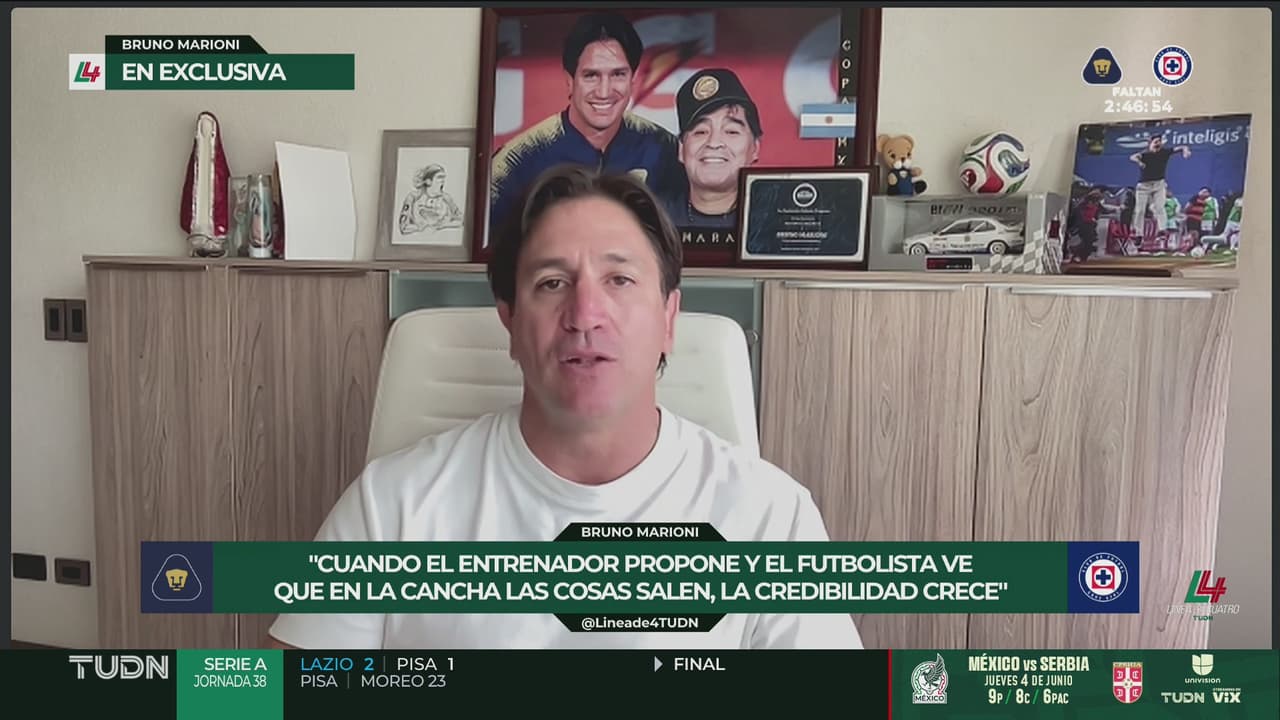 Marioni quiere ver campeón a Pumas: “Las formas no importan”
