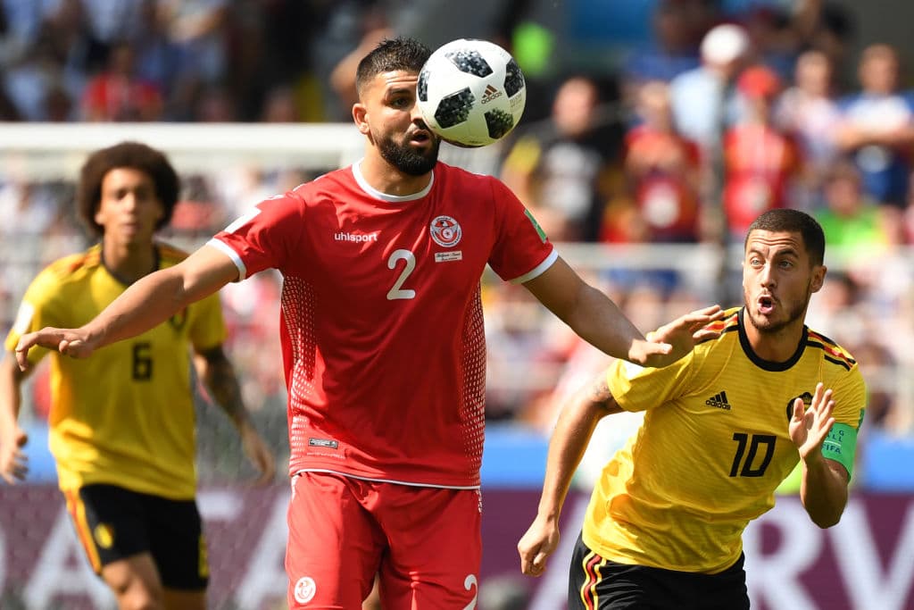 Túnez llegó al segundo tiempo con la intención de recortar ventajas contra los belgas, pero se vieron superados.