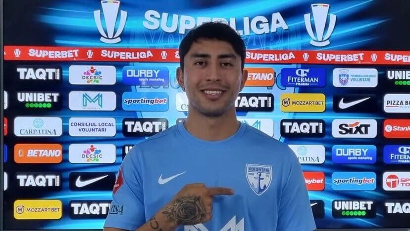 Omar Govea llega a la Liga de Rumanía con el FC Voluntari