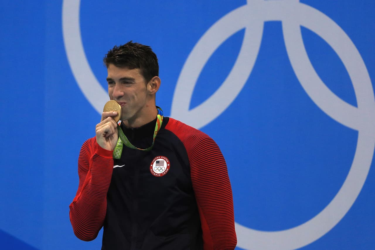 1. Michael Phelps (Estados Unidos/natación) - 28 (23 oros, 3 platas, 2 bronces)