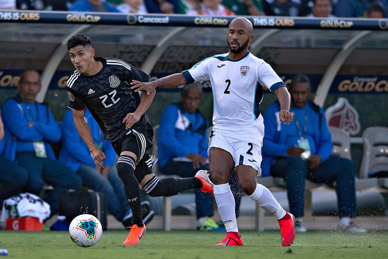 México controló el partido desde los primeros minutos, Cuba prácticamente no tuvo la pelota.