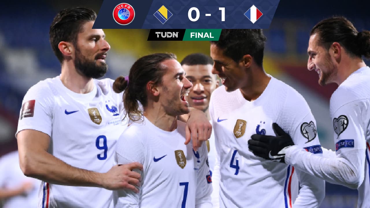 Griezmann pone a Francia a bailar en Eliminatorias