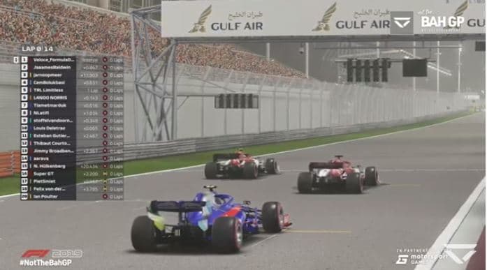 Las carreras virtuales se llevarán a cabo durante cada fecha pospuesta de los Grand Prix. Este fin de semana inició el Grand Prix Virtual de Bahrain. Cada carrera subsecuente y cancelada, será reemplazada por un Grand Prix Virtual.