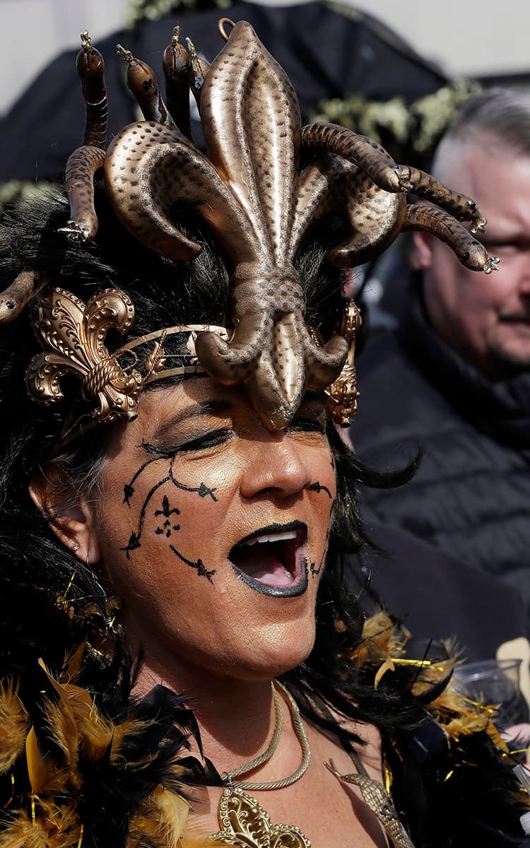 Sin duda las fanáticas de los Saints han estado a la altura de la Final de la NFC.