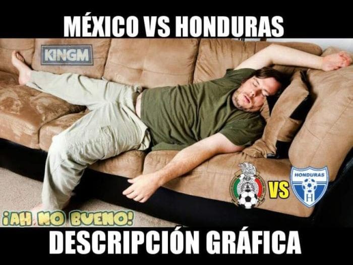 Las redes sociales elogiaron al conjunto mexicano pero criticaron lo mostrado por la 'H' tras el 3-0 de los 'aztecas'.