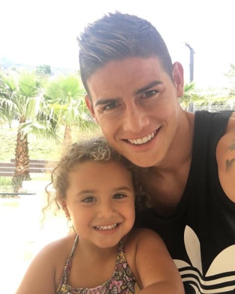 La pequeña nació el 29 de mayo de 2013.