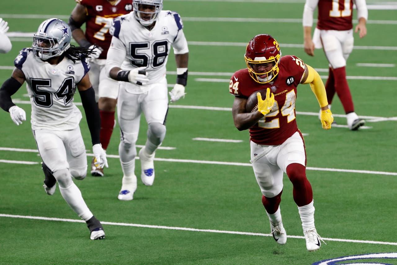 En Thanksgiving, Washington vence 41-16 a los Dallas Cowboys y toman son líderes solitaios de su división.