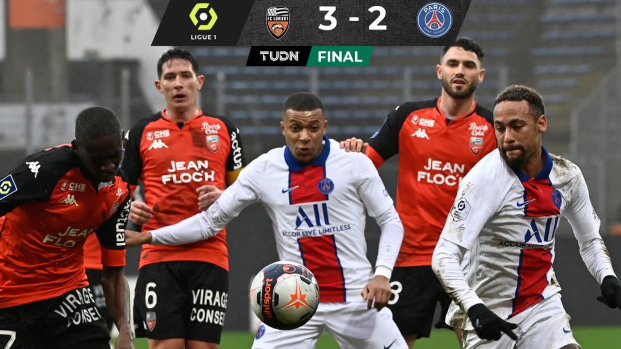 ¡Derrota inconcebible! PSG cae ante el colero Lorient