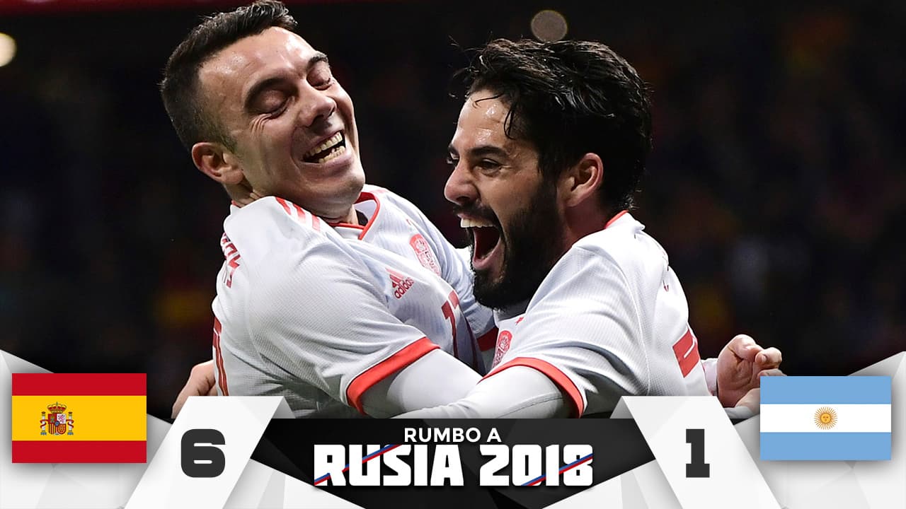 ‘Argentina, decidme qué se siente’: España aplastó 6-1 a la albiceleste