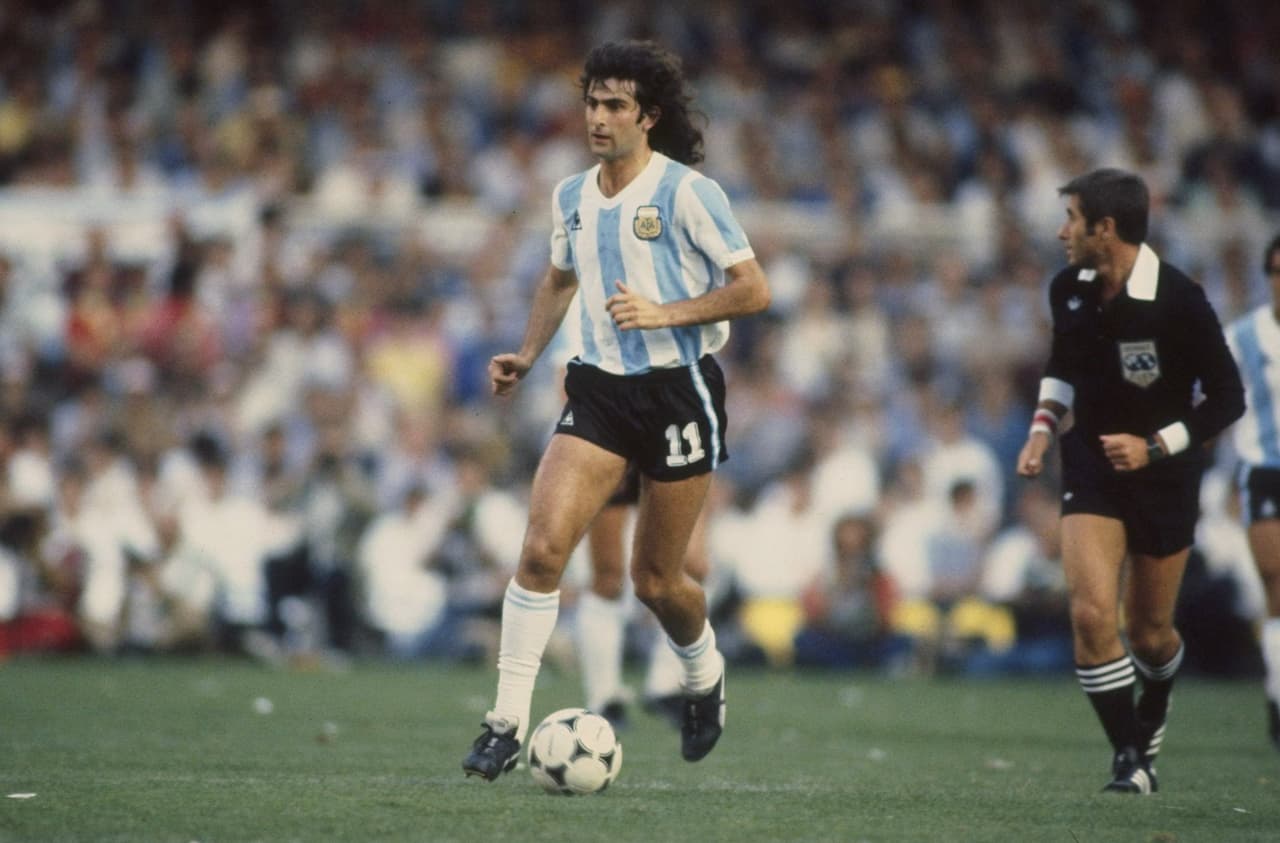 Argentina 1978 - Mario Alberto Kempes (Argentina - 6 goles)