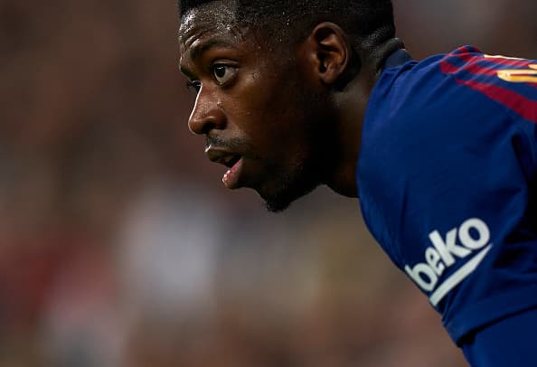 Mala noticia para el Barcelona: Ousmane Dembélé estará casi un mes de baja