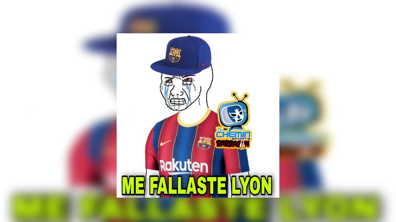 El Bayern Múnich le pega 3-0 al Lyon en las semifinales del a UEFA Champions Leasgue, y los memes arremeten en contro del equipo francés.