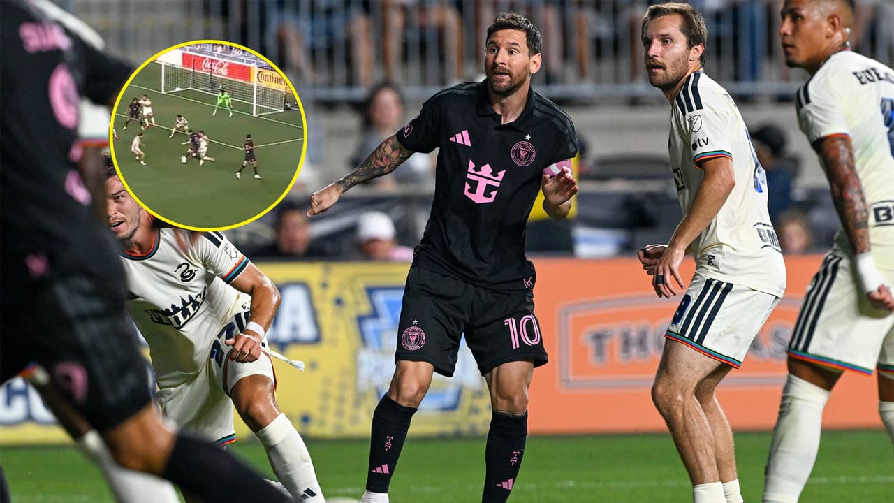 Messi anota golazo y hay momento conmovedor en el festejo