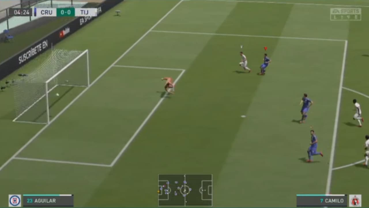 Miguel Barbieri cayó 2-1 en su visita al ‘Coloso de Santa Úrsula’ y la afición del Cruz Azul se ilusiona de nuevo en el futbol virtual.